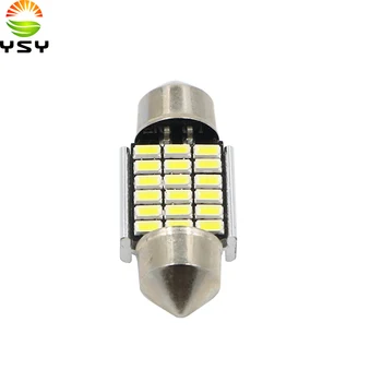 YSY 100X 31/36/39/41mm C5W C10W 18 27 30 33 SMD 3014 LED Festoon Light CANBUS NO ERROR Auto Interior Dome lamp Car Reading Bulb
YSY 100X 31/36/39/41mm C5W C10W 18 27 30 33 SMD 3014 LED Festoon Light CANBUS NO ERROR Auto Interior Dome lamp Car Reading Bulb
