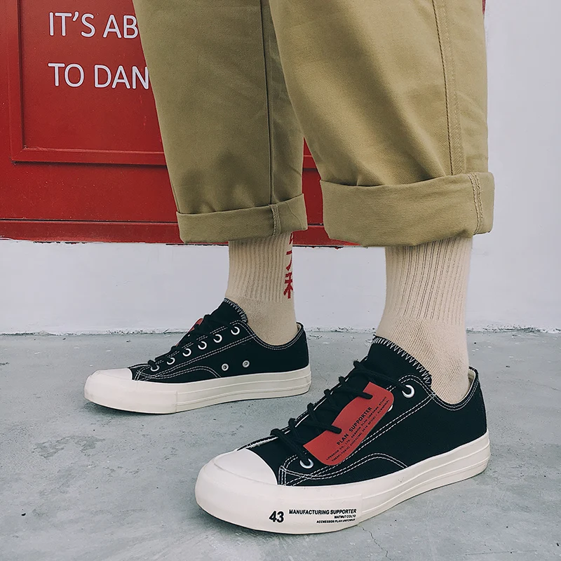 2018 Autumn New Ins Canvas Shoes Breathable Man White Shoes Korean Version of Harajuku Casual Shoes Size Plus 39-43 5
2018 Autumn New Ins Canvas Shoes Breathable Man White Shoes Korean Version of Harajuku Casual Shoes Size Plus 39-43 5