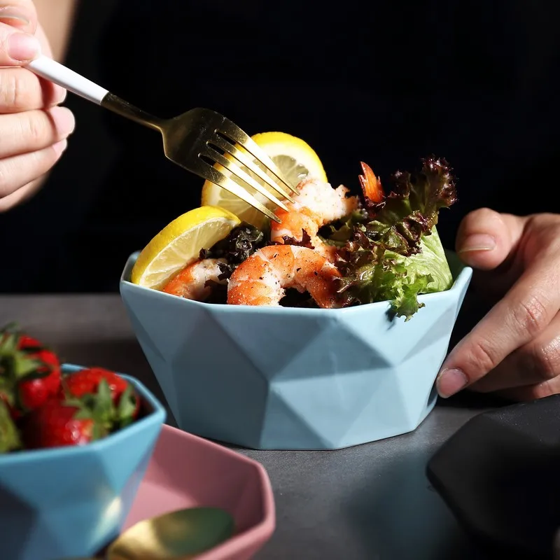 Matte Scrub Gold Drill Bowl Ceramic Salad Bowl Breakfast Noodle Bowl Simple Nordic ins Tableware Soup Bowl Plate 4 / 6 / 7 Inch
Matte Scrub Gold Drill Bowl Ceramic Salad Bowl Breakfast Noodle Bowl Simple Nordic ins Tableware Soup Bowl Plate 4 / 6 / 7 Inch