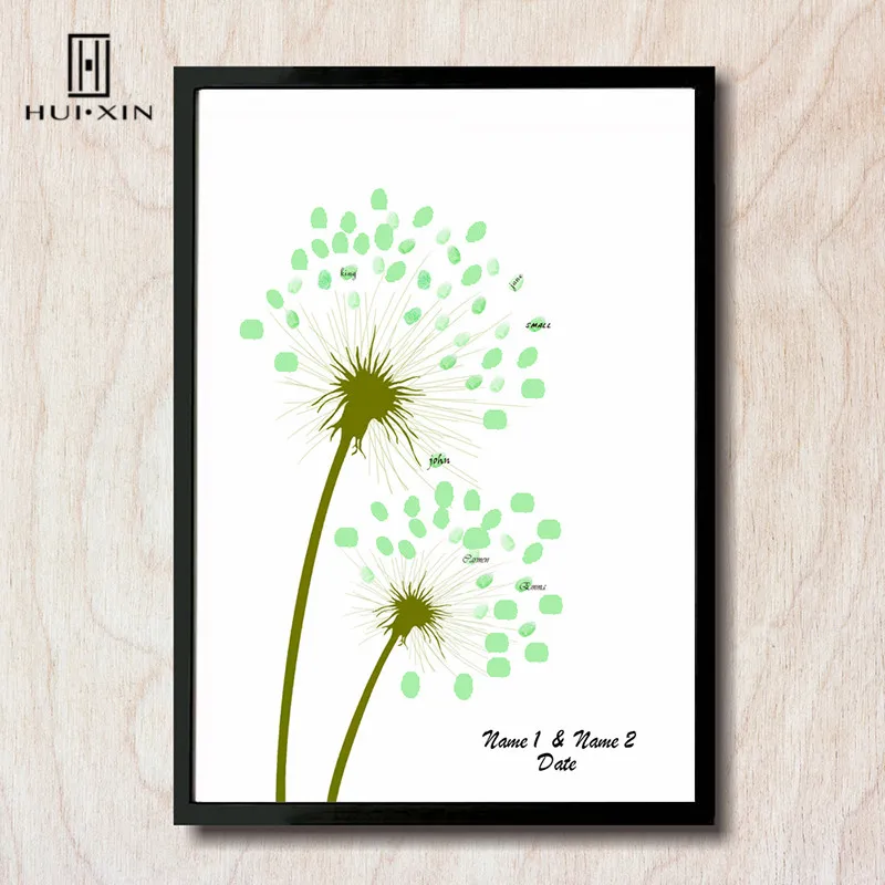 Pretty Romantic Plants With Flying Petal Custom Name Date Fingerprint DIY Guestbook for Engagement Ceremony Wedding Party Decor
Pretty Romantic Plants With Flying Petal Custom Name Date Fingerprint DIY Guestbook for Engagement Ceremony Wedding Party Decor