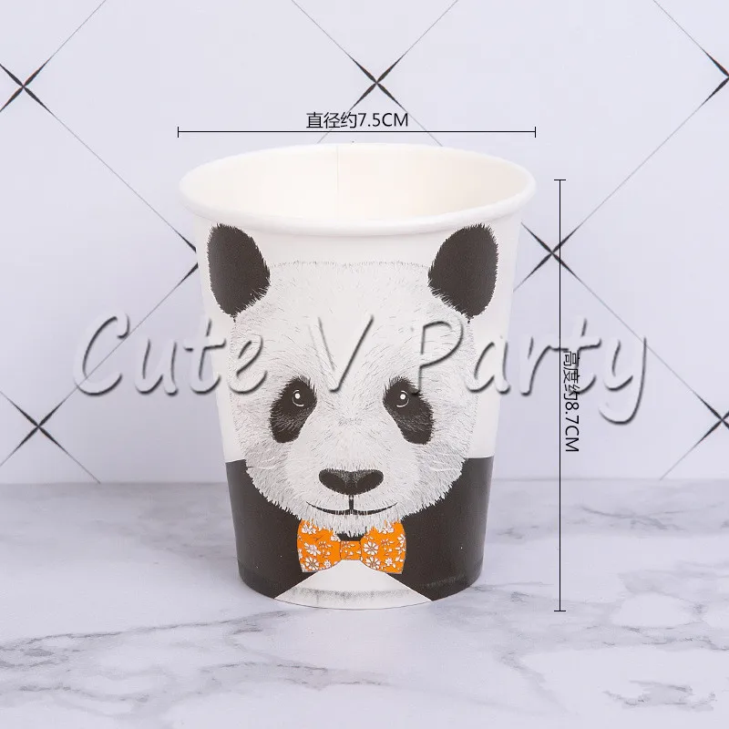 10pcs/lot Cartoon Panda Theme Party Disposable Paper Cup Kid Birthday Baby Shower Party Cup Tableware Supplies Decoration
10pcs/lot Cartoon Panda Theme Party Disposable Paper Cup Kid Birthday Baby Shower Party Cup Tableware Supplies Decoration