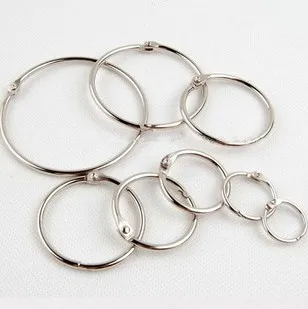 ID15,20,25,32,40,50,63,75mm DIY photo album loose-leaf book card ring silver circle binding iron hoop opening buckle snap
ID15,20,25,32,40,50,63,75mm DIY photo album loose-leaf book card ring silver circle binding iron hoop opening buckle snap