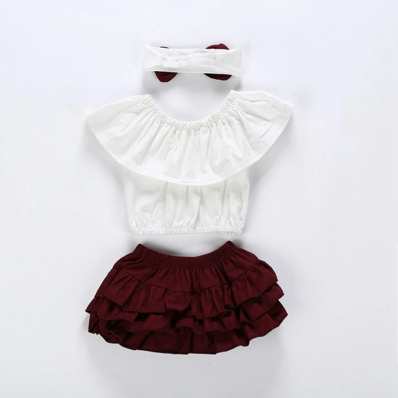 Abckids Summer 3pcs Toddler Girl Solid Sleeveless T-shirt Tops Mini Tutu Skirt Dress with Headband Outfits Kid Children Dress
Abckids Summer 3pcs Toddler Girl Solid Sleeveless T-shirt Tops Mini Tutu Skirt Dress with Headband Outfits Kid Children Dress