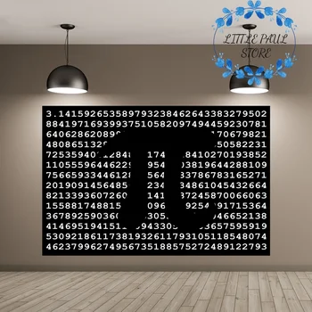 Pi Number Art Canvas Poster Wall Picture for Living Room No Frame 
Pi Number Art Canvas Poster Wall Picture for Living Room No Frame