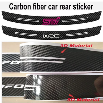 

Carbon fiber WRC Car bumper sticker for SUBARU BRZ XV LEGACY Forester Outback Rally WRX WRC Impreza