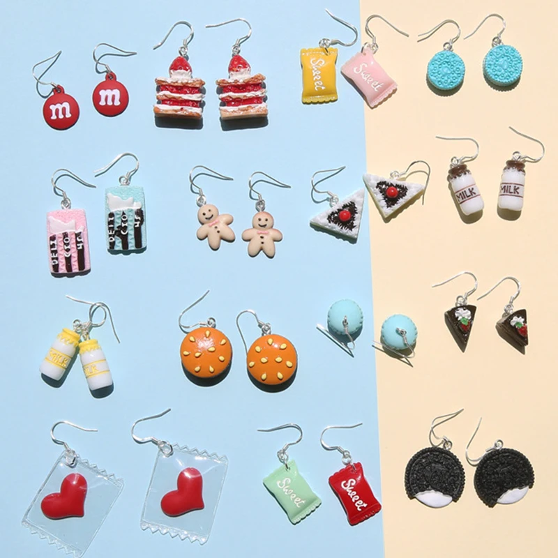 S925 Stering Silver Sweet Cute Car Fruit Bottle Candy Cloud Fruit Boat Cake Love Heart Milk Hook Earrings Drop Earring for Women
S925 Stering Silver Sweet Cute Car Fruit Bottle Candy Cloud Fruit Boat Cake Love Heart Milk Hook Earrings Drop Earring for Women