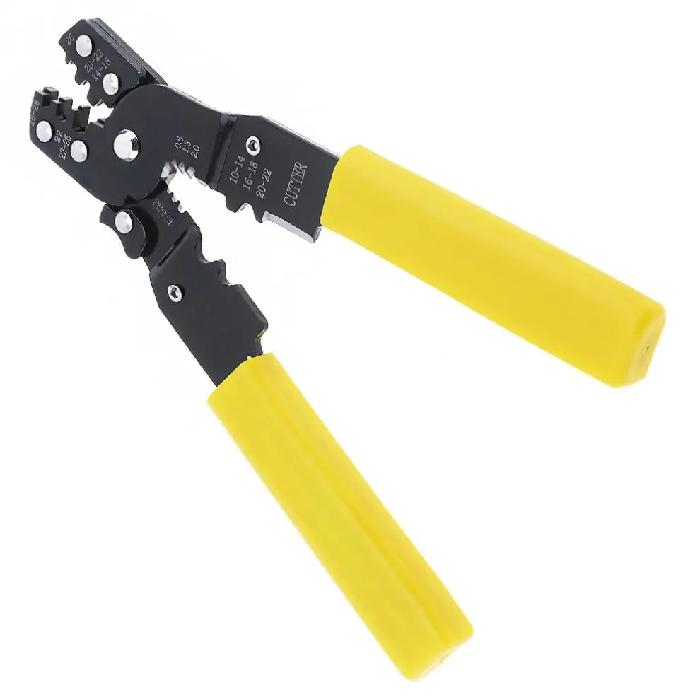 7 Inch 50# Steel Adjustable Crimp Stripper Electrician Multi-function Terminals Cable Stripper Pliers with for Stripping
7 Inch 50# Steel Adjustable Crimp Stripper Electrician Multi-function Terminals Cable Stripper Pliers with for Stripping