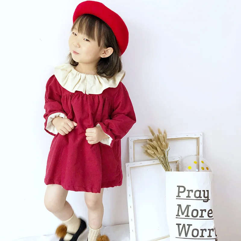 Baby Dress Long Sleeve Winter Velvet Ruffles Dresses for Princess Girl Clothing Party Dance Weeding Christmas DressGirls Clothes
Baby Dress Long Sleeve Winter Velvet Ruffles Dresses for Princess Girl Clothing Party Dance Weeding Christmas DressGirls Clothes