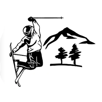 15.2*12.4CM Skiing Vinyl Car Sticker Auto Rear Window Decals Accessories for Kia Optima K5 Opel Astra H Peugeot 206 Chevrolet
15.2*12.4CM Skiing Vinyl Car Sticker Auto Rear Window Decals Accessories for Kia Optima K5 Opel Astra H Peugeot 206 Chevrolet