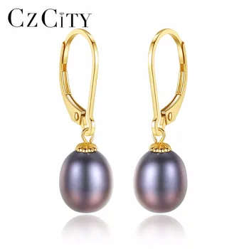 CZCITY 18K Yellow Gold Clip on Earrings 8-9mm Freshwater Pearl Dop Earring High Quality Pearl Brand Jewelry Women's Favorite
CZCITY 18K Yellow Gold Clip on Earrings 8-9mm Freshwater Pearl Dop Earring High Quality Pearl Brand Jewelry Women's Favorite