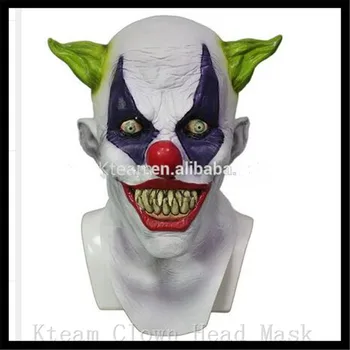 Top Grade Ashanglife Evil Circus Clown Mask Pennywise Halloween Party Horror Clown Mask Party Fancy Dress Costume Accessory toys
Top Grade Ashanglife Evil Circus Clown Mask Pennywise Halloween Party Horror Clown Mask Party Fancy Dress Costume Accessory toys