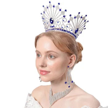 New Giant Miss Universe Queen King Men's Regal Sparkly Austrian Rhinestones Gold Golden Wedding Diadem Tiaras And Crowns Bride
New Giant Miss Universe Queen King Men's Regal Sparkly Austrian Rhinestones Gold Golden Wedding Diadem Tiaras And Crowns Bride