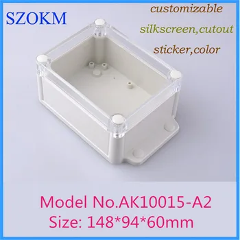 148*94*60mm IP68 wall mount electric platic case waterproof junction box (1 pcs) szomk control enclosure equipment box
148*94*60mm IP68 wall mount electric platic case waterproof junction box (1 pcs) szomk control enclosure equipment box