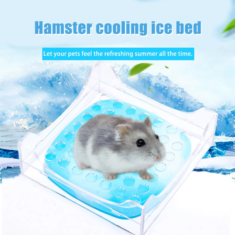 Small Pet Cooling Pad Summer Cushion Mat Hamster Guinea Pig Squirrel Chinchilla 
