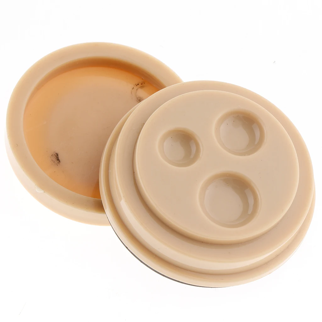 Plastic Watch Oil Holder Storage Container Jar with Lid Watch Repair Tool