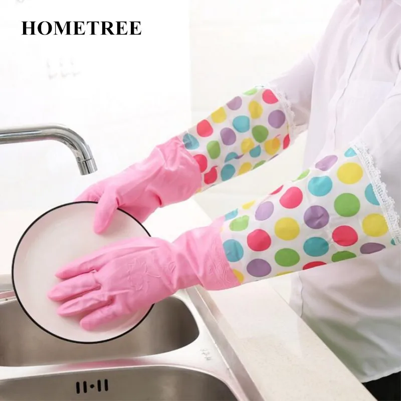 HOMETREE Kitchen Cleaning Latex Long Sleeves Gloves Household Warm Durable Waterproof Dishwashing Glove Dust Stop Cleaning H745
HOMETREE Kitchen Cleaning Latex Long Sleeves Gloves Household Warm Durable Waterproof Dishwashing Glove Dust Stop Cleaning H745