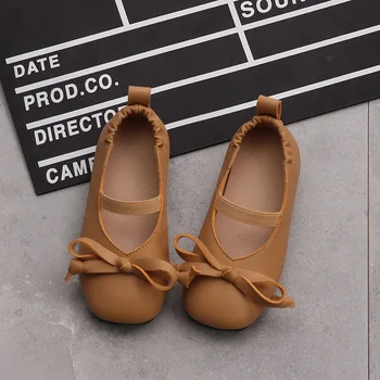Baby Girls Leather Shoes Bowknot Good Quality Princess Ballet Flats Waterproof All Match Low Top Bowtie Elastic Band 21-30
Baby Girls Leather Shoes Bowknot Good Quality Princess Ballet Flats Waterproof All Match Low Top Bowtie Elastic Band 21-30