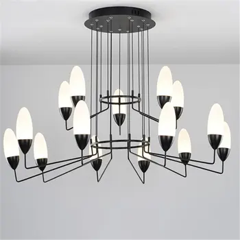 Post-modern Designer Simple Chandelier Lighting Iron Line Lustre Suspension Home Decor Lamp Living Room Dining Room Chandelier
Post-modern Designer Simple Chandelier Lighting Iron Line Lustre Suspension Home Decor Lamp Living Room Dining Room Chandelier