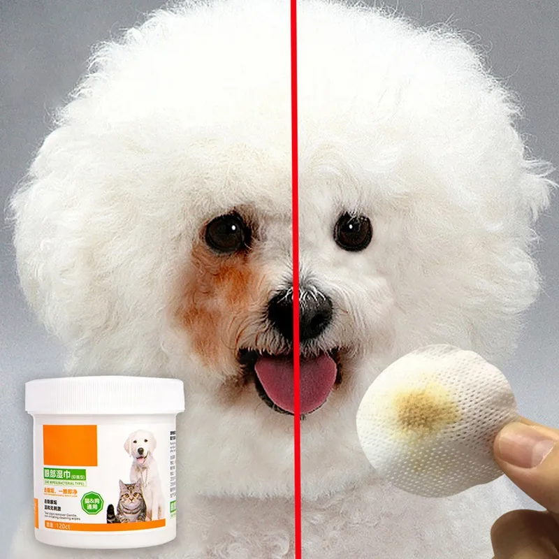 120pc Dog Cleaning Paper Towels Pet Eye Wet Wipes Cat Tear Stain Remover Gentle Non-intivating Cleaning Wipes Grooming Supplies
120pc Dog Cleaning Paper Towels Pet Eye Wet Wipes Cat Tear Stain Remover Gentle Non-intivating Cleaning Wipes Grooming Supplies
