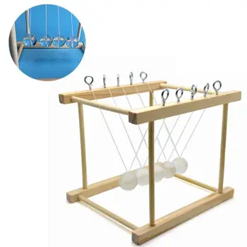 Children DIY Newton Cradles Early Fun Development Educational Toy Kid Newton Cradle Wooden Balance Ball Physics Science Pendulum 
Children DIY Newton Cradles Early Fun Development Educational Toy Kid Newton Cradle Wooden Balance Ball Physics Science Pendulum