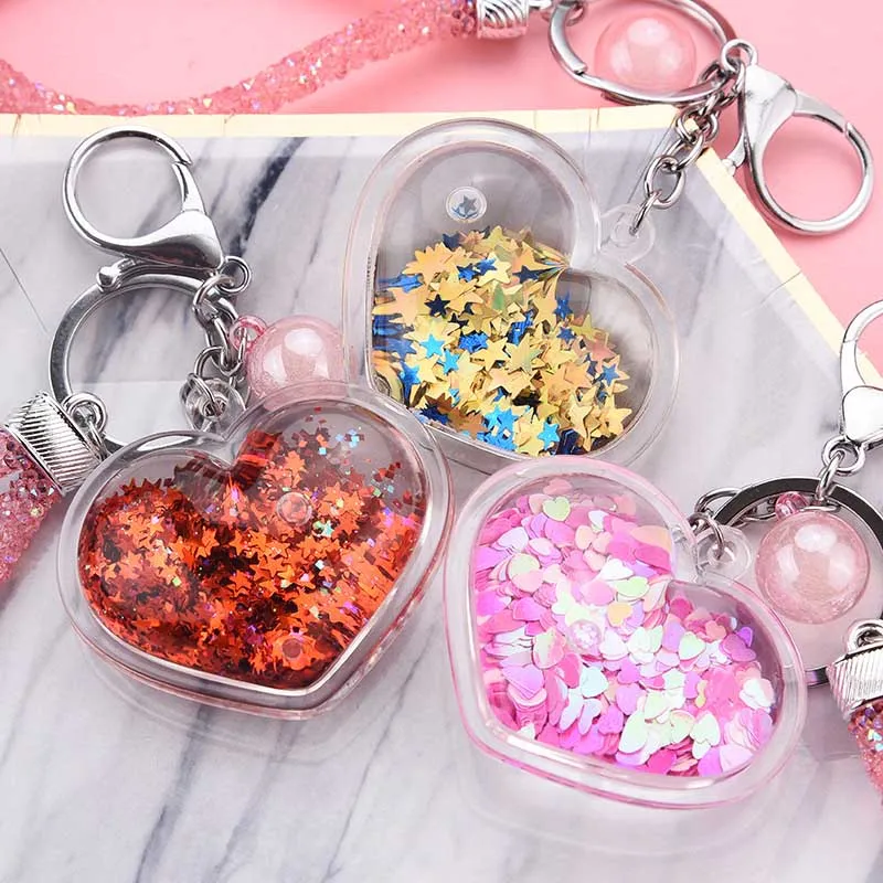 New Acrylic Love Keys Keychain Fantasy Girl Keychain Flash Liquid Star Keychain Car Key Pendant Creative Birthday Gift
New Acrylic Love Keys Keychain Fantasy Girl Keychain Flash Liquid Star Keychain Car Key Pendant Creative Birthday Gift