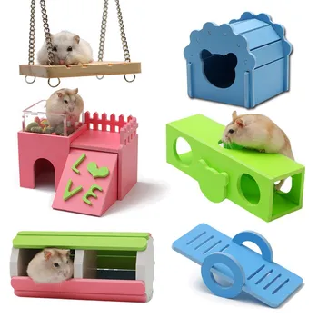 Syrian hamster nest house for the winter to keep warm and comfortable villa wooden nest ecological board house Swing toy
Syrian hamster nest house for the winter to keep warm and comfortable villa wooden nest ecological board house Swing toy