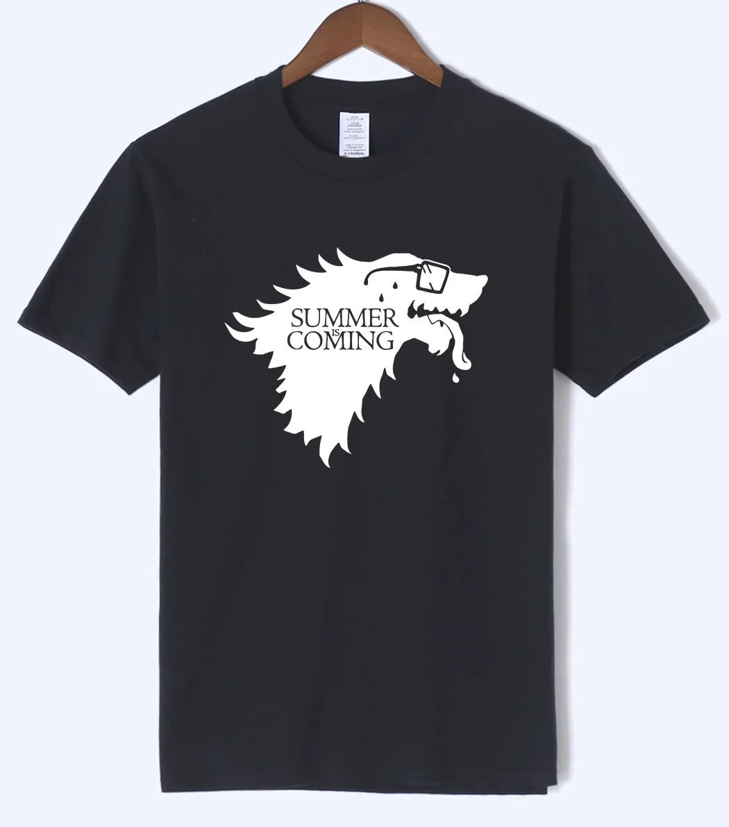 Creative Men T-Shirts Game Of Thrones Summer Is Coming Printed T Shirt 2018 Summer Men T Shirts 100% Cotton Short Sleeve T-Shirt
Creative Men T-Shirts Game Of Thrones Summer Is Coming Printed T Shirt 2018 Summer Men T Shirts 100% Cotton Short Sleeve T-Shirt