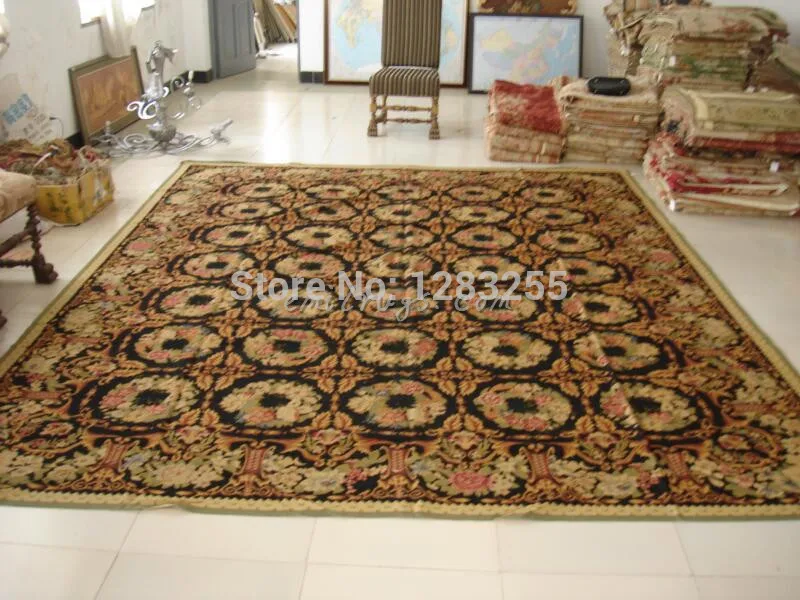 Completed Hand Crafted Needlepoint Colorful Floral New Price French Needlepoint 100% Wool Floral Carpet
Completed Hand Crafted Needlepoint Colorful Floral New Price French Needlepoint 100% Wool Floral Carpet