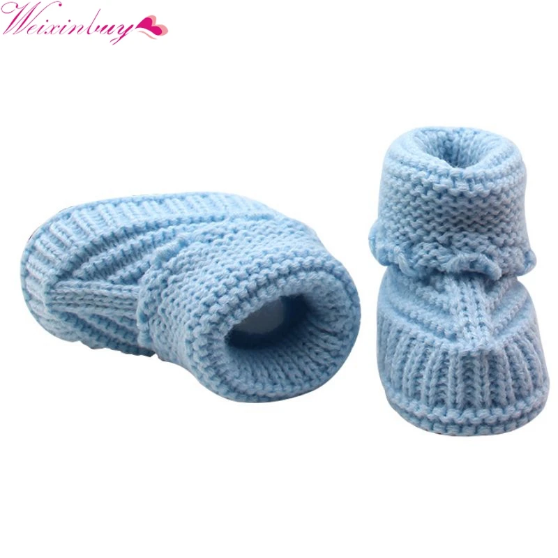 Newborn Baby Crib Shoes Handmade Infant Boys Girls Crochet Knit winter warm Booties TQ
Newborn Baby Crib Shoes Handmade Infant Boys Girls Crochet Knit winter warm Booties TQ