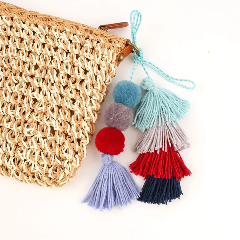 05 blue ball-tassel