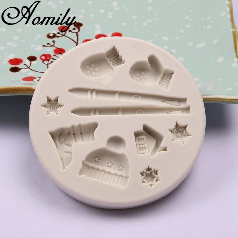 Aomily 3D Winter Decorating Cake Fondant Mold Handmade Candle Soap Silicone Mould Kitchen Craft Cake Baking Decorating Bakeware
Aomily 3D Winter Decorating Cake Fondant Mold Handmade Candle Soap Silicone Mould Kitchen Craft Cake Baking Decorating Bakeware