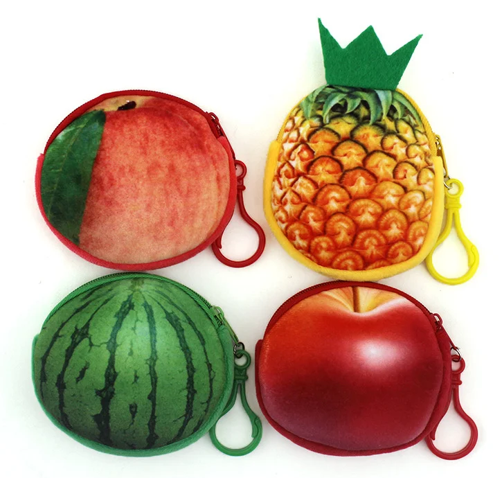 7models - Mini 7.5CM Fruit Gift Coin Bag , Mini Little key hook pendant 3D Plush Coin Purse BAG
7models - Mini 7.5CM Fruit Gift Coin Bag , Mini Little key hook pendant 3D Plush Coin Purse BAG