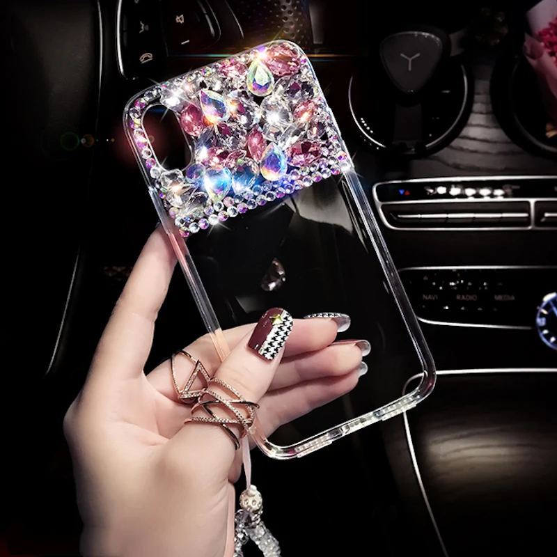 Fancy Handmade Colorful crystal stones strap phone case For Xiaomi Redmi 6 8 note 4 4X 4A 5A note5A pro
Fancy Handmade Colorful crystal stones strap phone case For Xiaomi Redmi 6 8 note 4 4X 4A 5A note5A pro