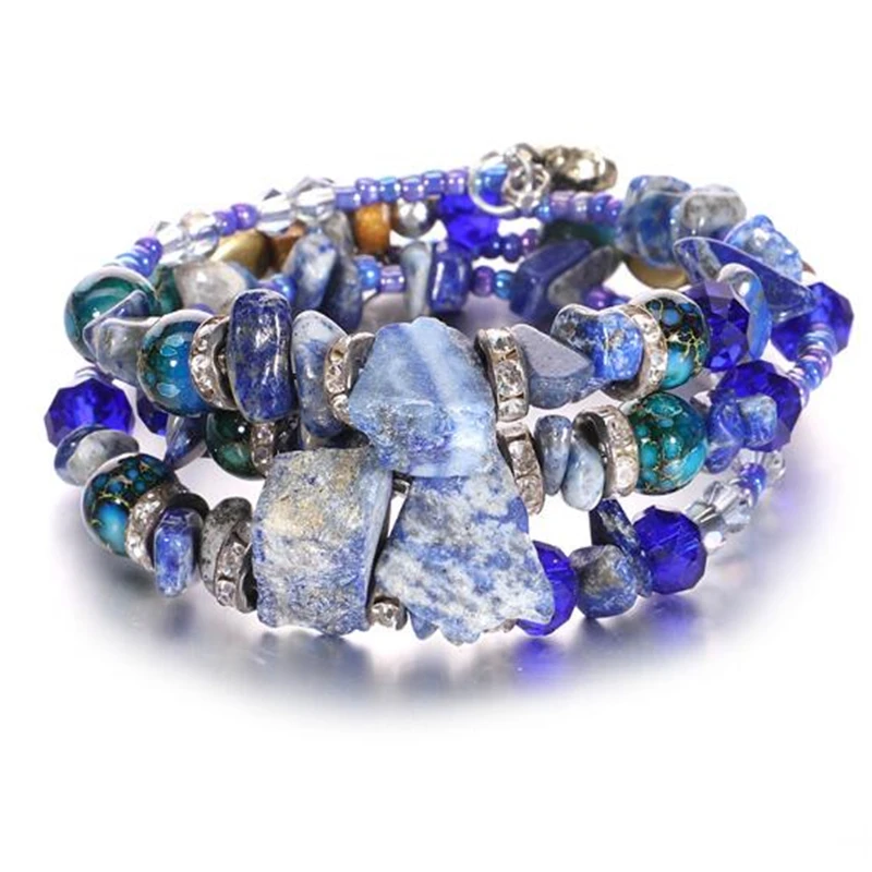 Coloful Boho Crystal Bead Multilayer Adjustable Wrap Charm Bracelet Set Women Fashion Natural Stone Summer Bracelet Jewelry
Coloful Boho Crystal Bead Multilayer Adjustable Wrap Charm Bracelet Set Women Fashion Natural Stone Summer Bracelet Jewelry