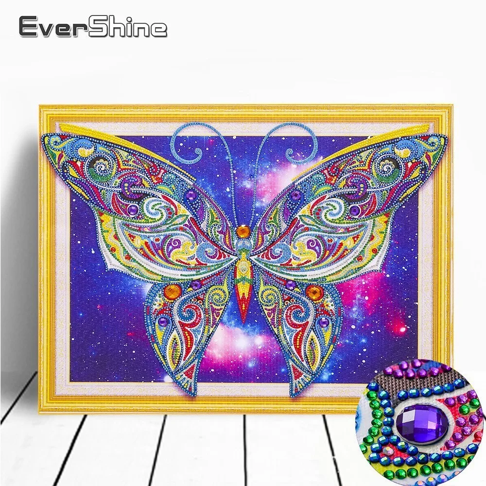 EverShine 5D DIY Special Shape Diamond Embroidery Butterfly Diamond Painting Picture Of Rhinestones Diamond Mosaic Animals 40x50
EverShine 5D DIY Special Shape Diamond Embroidery Butterfly Diamond Painting Picture Of Rhinestones Diamond Mosaic Animals 40x50