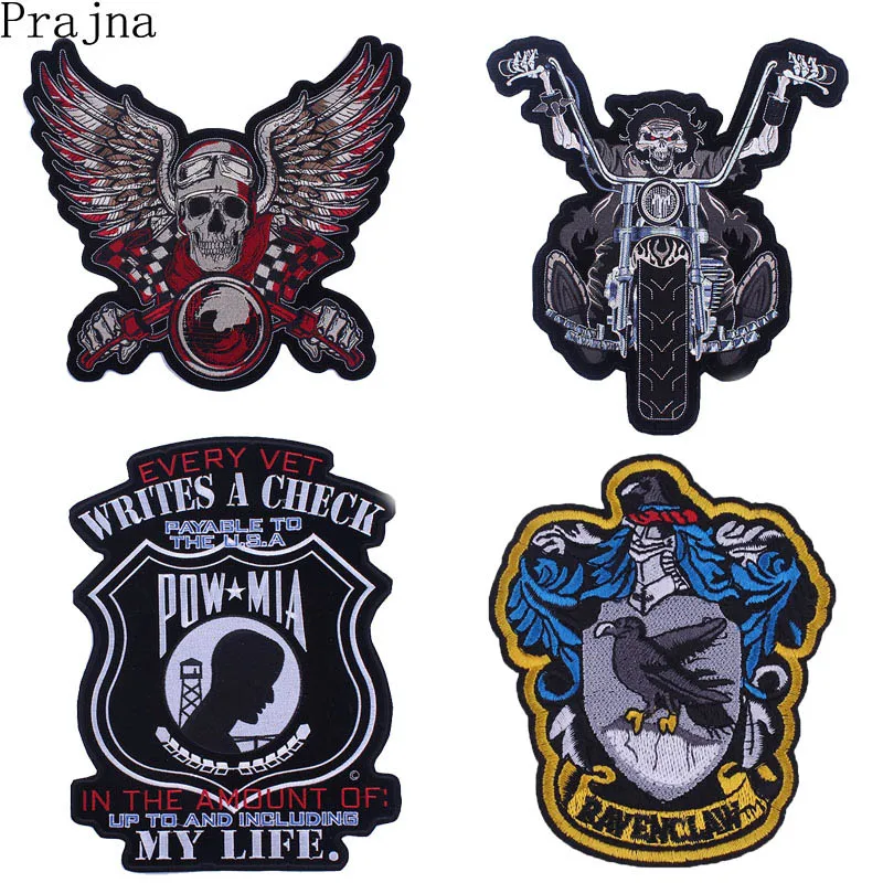 Prajna Big Biker Back Patch Hippie Jeans Iron Patch Iron On Embroidered Patches For Clothes Stripes Stickers Hippo Decals Badges
Prajna Big Biker Back Patch Hippie Jeans Iron Patch Iron On Embroidered Patches For Clothes Stripes Stickers Hippo Decals Badges