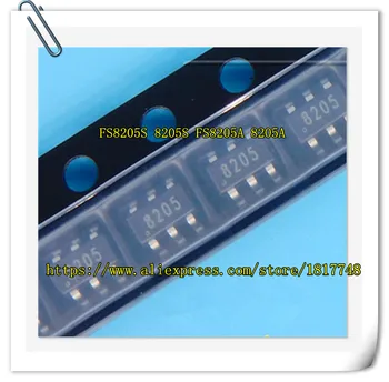 50PCS/LOT FS8205S 8205S FS8205A 8205A SOT23-6 Lithium battery protection IC
50PCS/LOT FS8205S 8205S FS8205A 8205A SOT23-6 Lithium battery protection IC