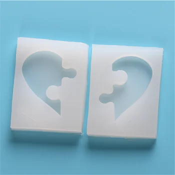 Love Puzzle Silicone Mold Heart Shape Epoxy Resin Mould Casting For DIY Polymer Clay Jewelry Pendant Beading Decor
Love Puzzle Silicone Mold Heart Shape Epoxy Resin Mould Casting For DIY Polymer Clay Jewelry Pendant Beading Decor