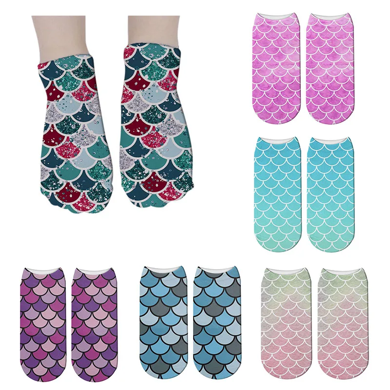 Fashion Harajuku Fish Scale Pattern Print Art socks women Cotton Short socks Unisex Pink funny Ankle socks women 2019 7S-ZWS41
Fashion Harajuku Fish Scale Pattern Print Art socks women Cotton Short socks Unisex Pink funny Ankle socks women 2019 7S-ZWS41