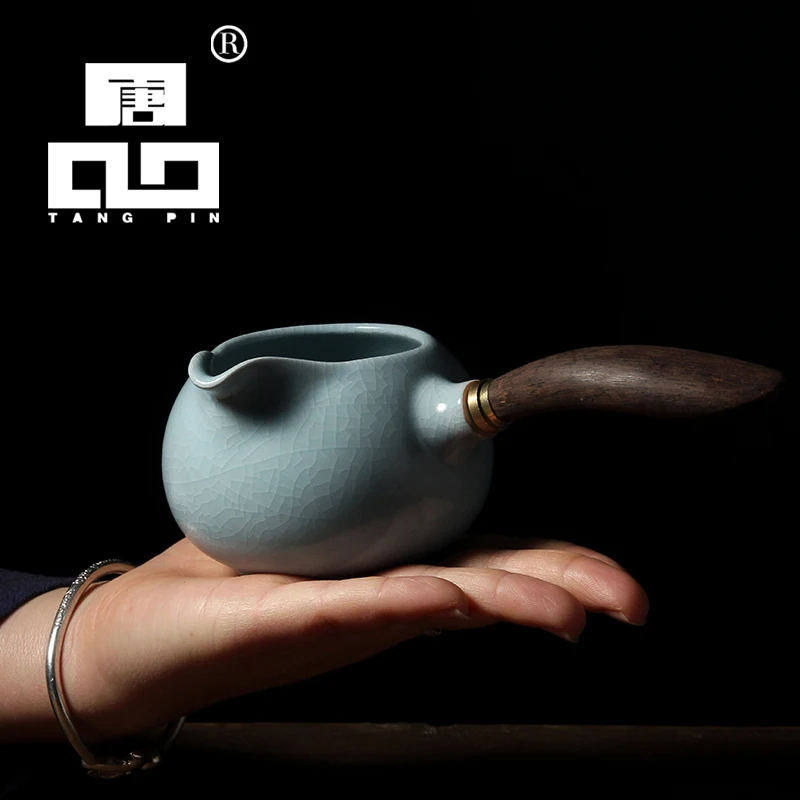 TANGPIN ru kiln ceramic tea infusers tea pitcher chinese kung fu tea accessories
TANGPIN ru kiln ceramic tea infusers tea pitcher chinese kung fu tea accessories
