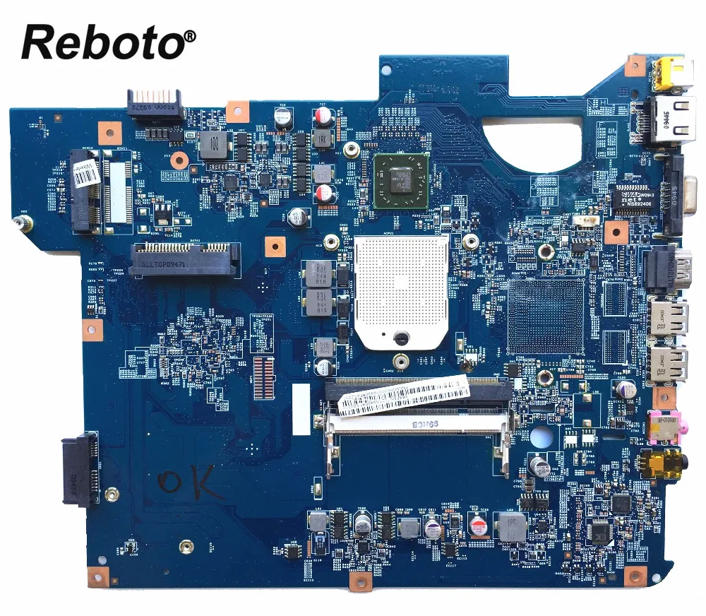Материнская плата для ноутбука ACER NV53 материнская MBWGH01001 SJV50-TR 48.4FM01.011 DDR2 100%