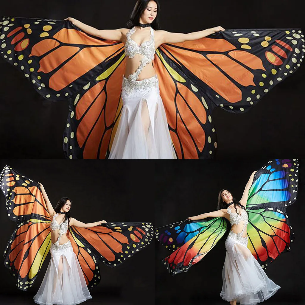 Ruoru Led Belly Dance Isis Wings for Women's Belly Dance Costume Angel Wings with Telescopic Stick Stage Props 360 Degrees
Ruoru Led Belly Dance Isis Wings for Women's Belly Dance Costume Angel Wings with Telescopic Stick Stage Props 360 Degrees