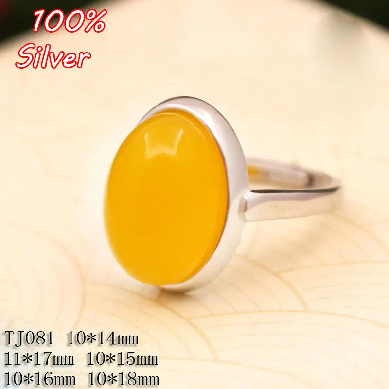 100% Sterling 925 Silver Oavl Woman Ring Blank Inner 10*14-10*18mm DIY Jewelry Fittings Base Tray Platinum-Silver Plate
100% Sterling 925 Silver Oavl Woman Ring Blank Inner 10*14-10*18mm DIY Jewelry Fittings Base Tray Platinum-Silver Plate