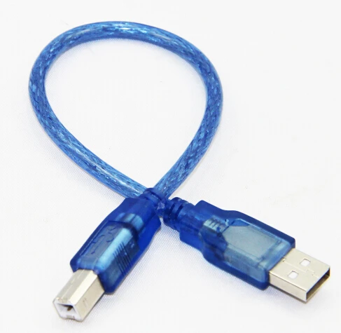 2pcs/lot 30cm USB 2.0 Printer Cable Type A Male to Type B Male Dual Shielding High Speed Transparent Blue
2pcs/lot 30cm USB 2.0 Printer Cable Type A Male to Type B Male Dual Shielding High Speed Transparent Blue