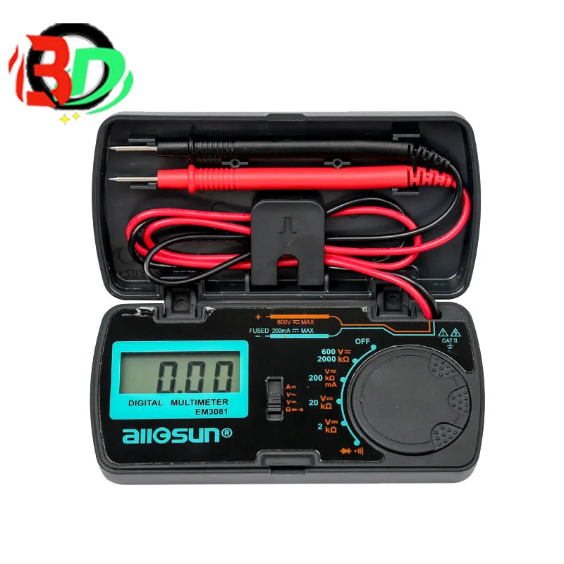 All-Sun EM3081 Digital Multimeter for Measuring DC and AC Voltage WITH FAST shipping
All-Sun EM3081 Digital Multimeter for Measuring DC and AC Voltage WITH FAST shipping