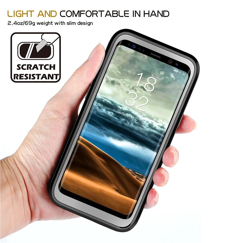 Bumper Shockproof Anti-Scratch Case for samsung s9plus (1)