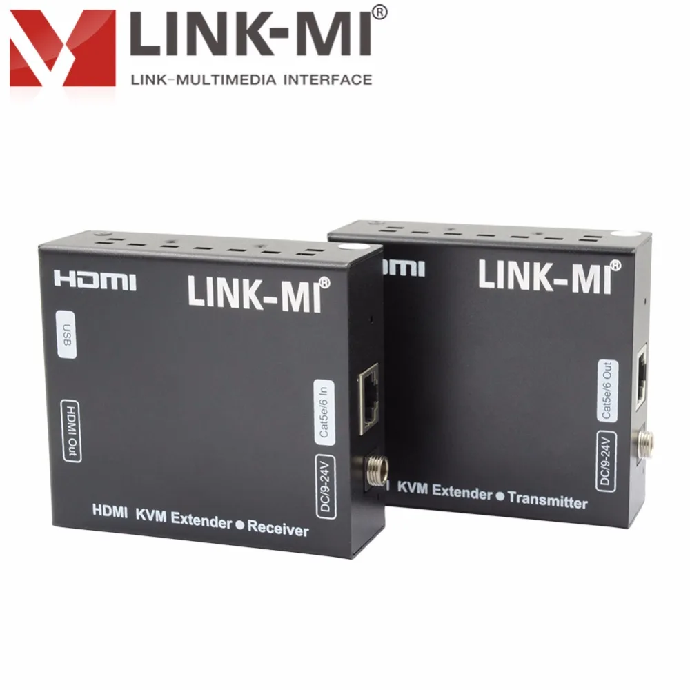 LINK-MI EX46 HDMI+USB KVM Extender 60M Transmit distance up to 100m over single Cat5e/6 cable under Non-USB mode/60M USB Mode
LINK-MI EX46 HDMI+USB KVM Extender 60M Transmit distance up to 100m over single Cat5e/6 cable under Non-USB mode/60M USB Mode