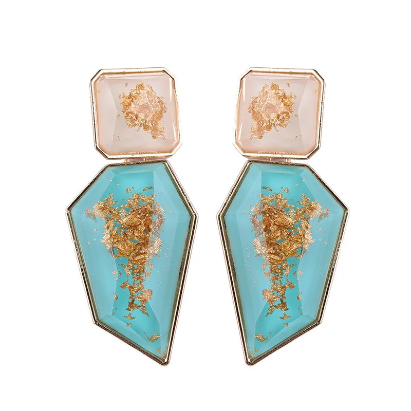 Geometric Element Boho Dangle Earrings for Ladies Best Gift Trendy New Design Gold Color Printed Big pendientes ET653
Geometric Element Boho Dangle Earrings for Ladies Best Gift Trendy New Design Gold Color Printed Big pendientes ET653