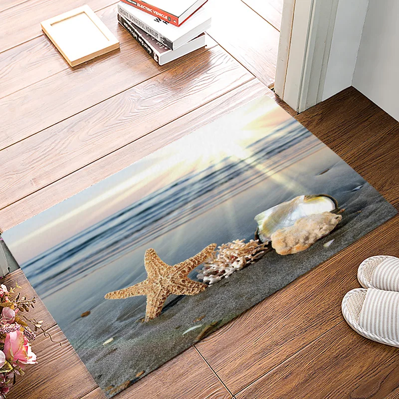 Sunshine Beach Shell Starfish Dirt Debris Mud Trapper Machine Washable Accessory Sets Floor Carpets Area Runners Accent Rugs
Sunshine Beach Shell Starfish Dirt Debris Mud Trapper Machine Washable Accessory Sets Floor Carpets Area Runners Accent Rugs