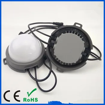 DC24V 150mm diameter WS2811 pixel module;2.88W;IP68;with milky cover and aluminium base;with 13.5mm waterproof connector
DC24V 150mm diameter WS2811 pixel module;2.88W;IP68;with milky cover and aluminium base;with 13.5mm waterproof connector